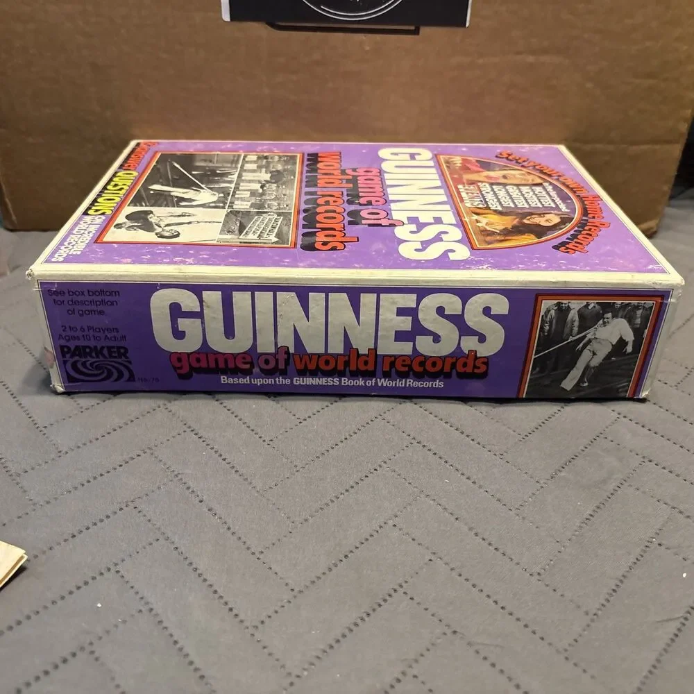 1975 Guinness Game Of World Records Board Game